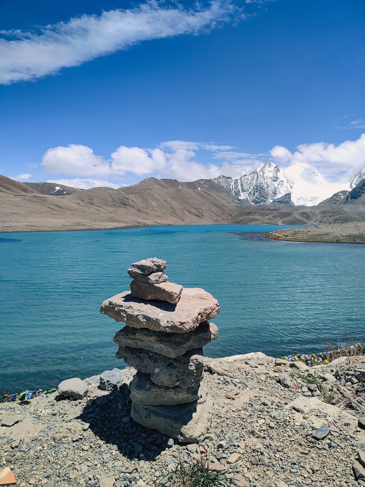 Scenic North Sikkim terrain